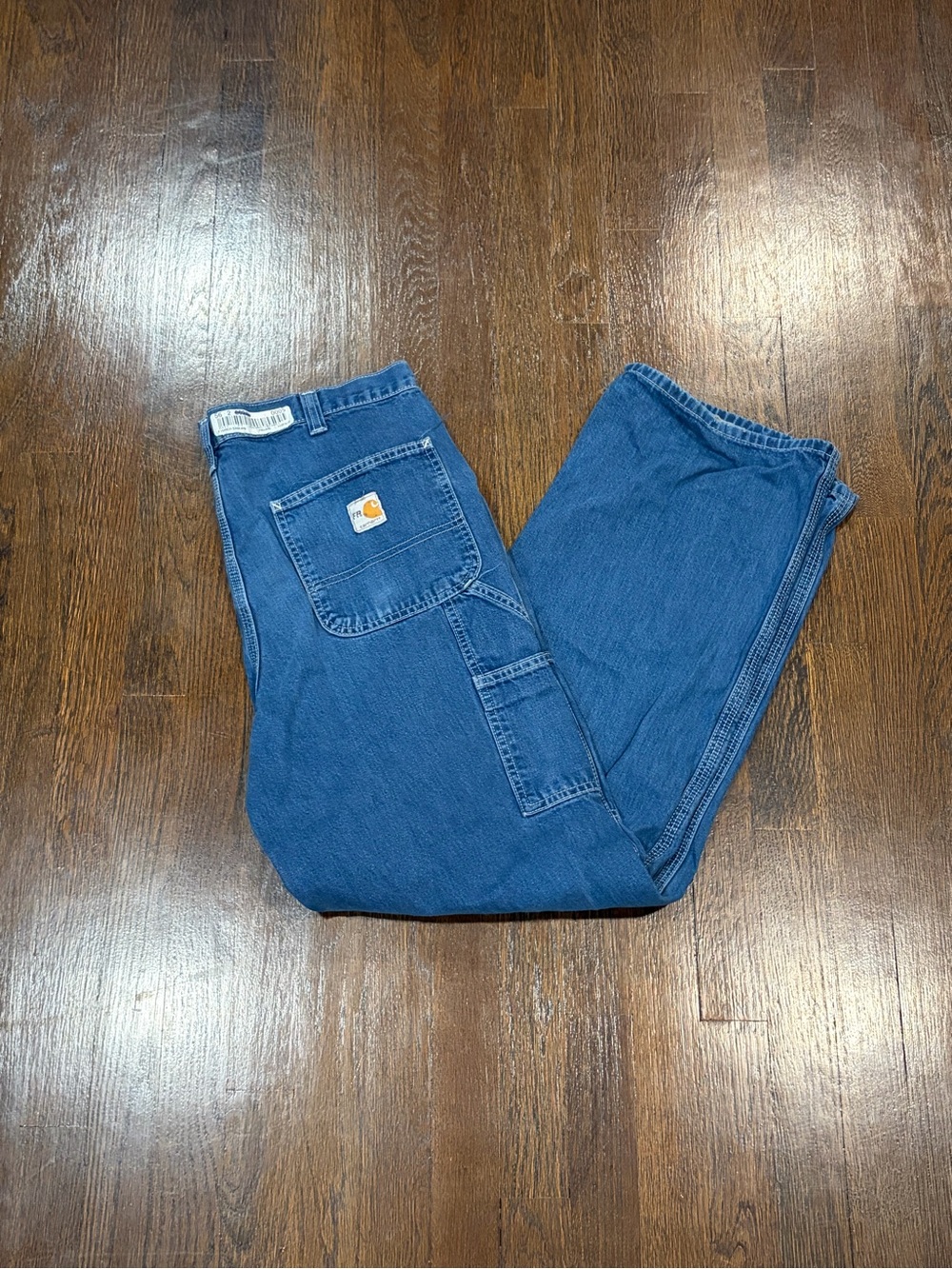 Carhartt carpenter blue denim jeans